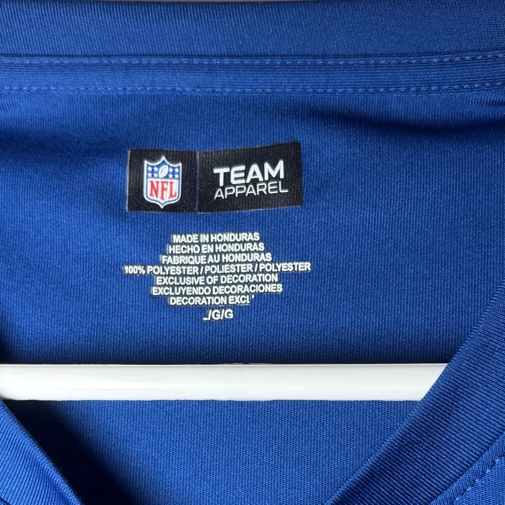 NFL Indianapolis Colts Royal Blue Short Sleeve Athletic Tee